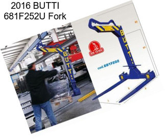 2016 BUTTI 681F252U Fork