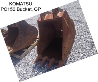 KOMATSU PC150 Bucket, GP