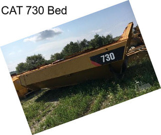 CAT 730 Bed