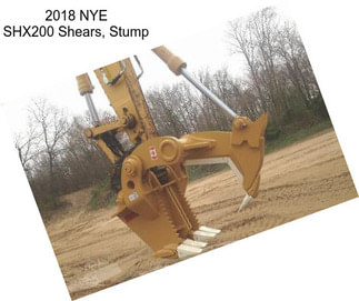 2018 NYE SHX200 Shears, Stump