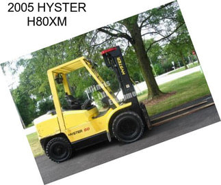 2005 HYSTER H80XM