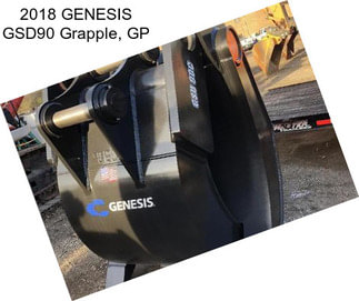 2018 GENESIS GSD90 Grapple, GP