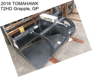 2016 TOMAHAWK 72HD Grapple, GP