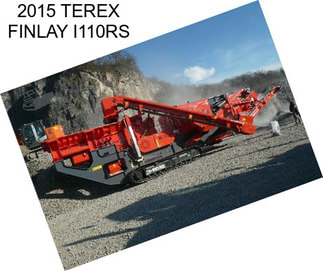 2015 TEREX FINLAY I110RS