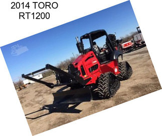 2014 TORO RT1200