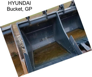 HYUNDAI Bucket, GP