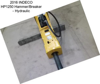 2016 INDECO HP1250 Hammer/Breaker - Hydraulic