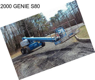 2000 GENIE S80