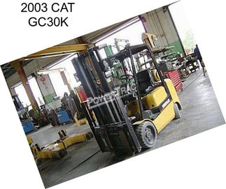 2003 CAT GC30K