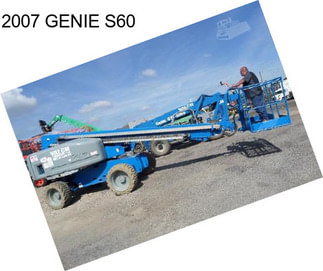 2007 GENIE S60