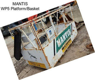 MANTIS WP5 Platform/Basket