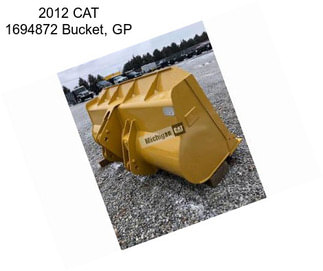 2012 CAT 1694872 Bucket, GP