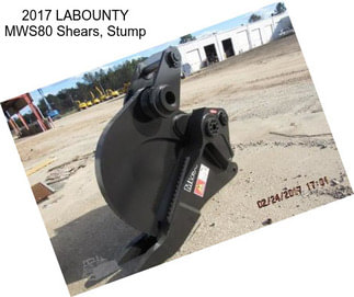 2017 LABOUNTY MWS80 Shears, Stump