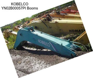 KOBELCO YN02B00057PI Booms