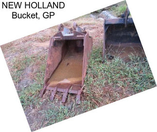 NEW HOLLAND Bucket, GP