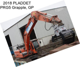 2018 PLADDET PRG5 Grapple, GP