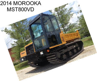 2014 MOROOKA MST800VD