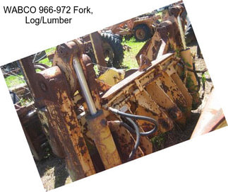 WABCO 966-972 Fork, Log/Lumber