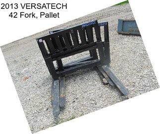 2013 VERSATECH 42 Fork, Pallet