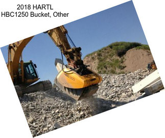 2018 HARTL HBC1250 Bucket, Other