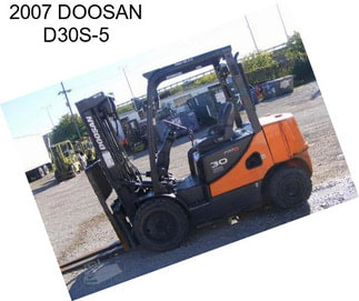 2007 DOOSAN D30S-5