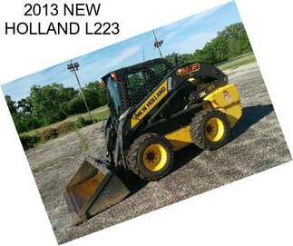 2013 NEW HOLLAND L223