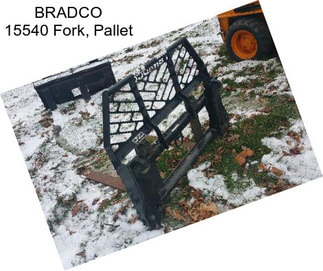 BRADCO 15540 Fork, Pallet