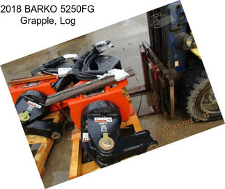2018 BARKO 5250FG Grapple, Log