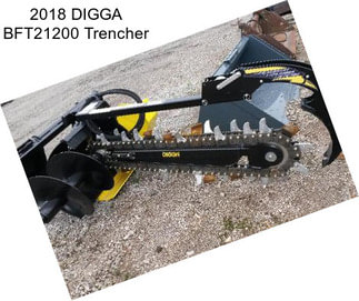 2018 DIGGA BFT21200 Trencher