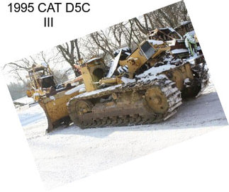 1995 CAT D5C III