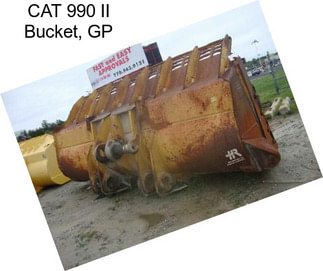 CAT 990 II Bucket, GP