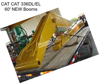 CAT CAT 336DL/EL 60\' NEW Booms