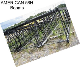 AMERICAN 58H Booms