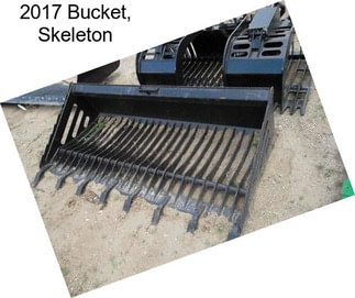 2017 Bucket, Skeleton