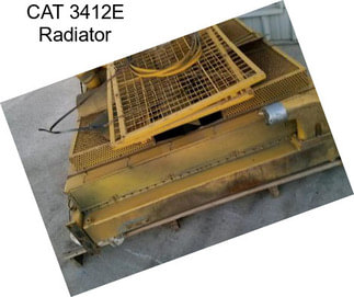 CAT 3412E Radiator