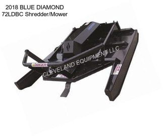 2018 BLUE DIAMOND 72LDBC Shredder/Mower