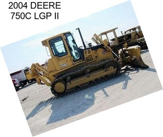 2004 DEERE 750C LGP II
