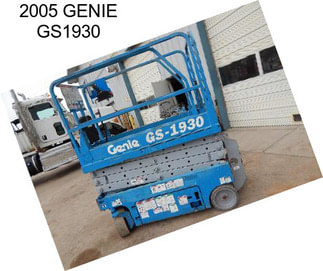 2005 GENIE GS1930