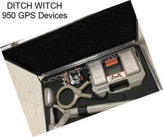 DITCH WITCH 950 GPS Devices