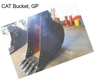 CAT Bucket, GP