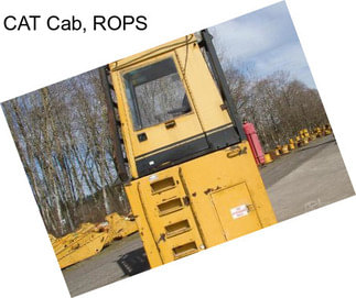 CAT Cab, ROPS