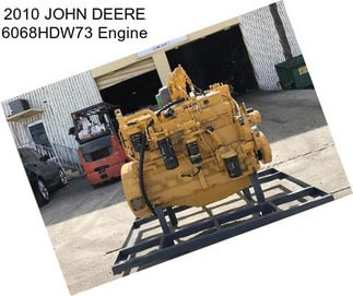 2010 JOHN DEERE 6068HDW73 Engine