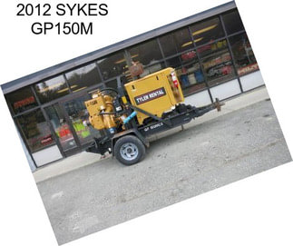 2012 SYKES GP150M
