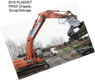 2018 PLADDET PRG5 Grapple, Scrap/Salvage