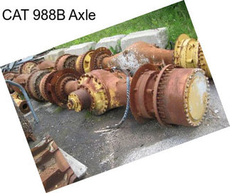 CAT 988B Axle