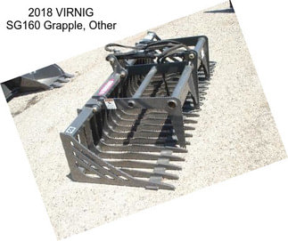 2018 VIRNIG SG160 Grapple, Other