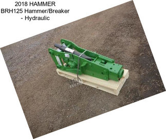 2018 HAMMER BRH125 Hammer/Breaker - Hydraulic