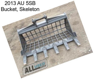 2013 AU 5SB Bucket, Skeleton