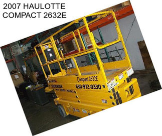 2007 HAULOTTE COMPACT 2632E