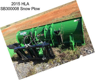 2015 HLA SB300008 Snow Plow